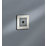 Knightsbridge Touchless 2.1A 1-Way Modular Light Switch Grey with Grey Inserts