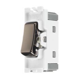 British General Nexus Grid 20A Grid Intermediate Switch Black Nickel