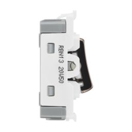 British General Nexus Grid 20A Grid Intermediate Switch Black Nickel