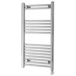 Towelrads 900mm x 500mm 1365BTU Chrome Flat Electric Towel Radiator