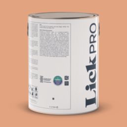 LickPro  5Ltr Orange 05 Vinyl Matt Emulsion  Paint