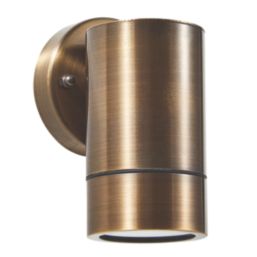 Zink Brac Outdoor Up or Down Wall Light Fitting Bronze