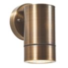 Zink Brac Outdoor Up or Down Wall Light Fitting Bronze
