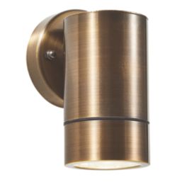 Zink Brac Outdoor Up or Down Wall Light Fitting Bronze