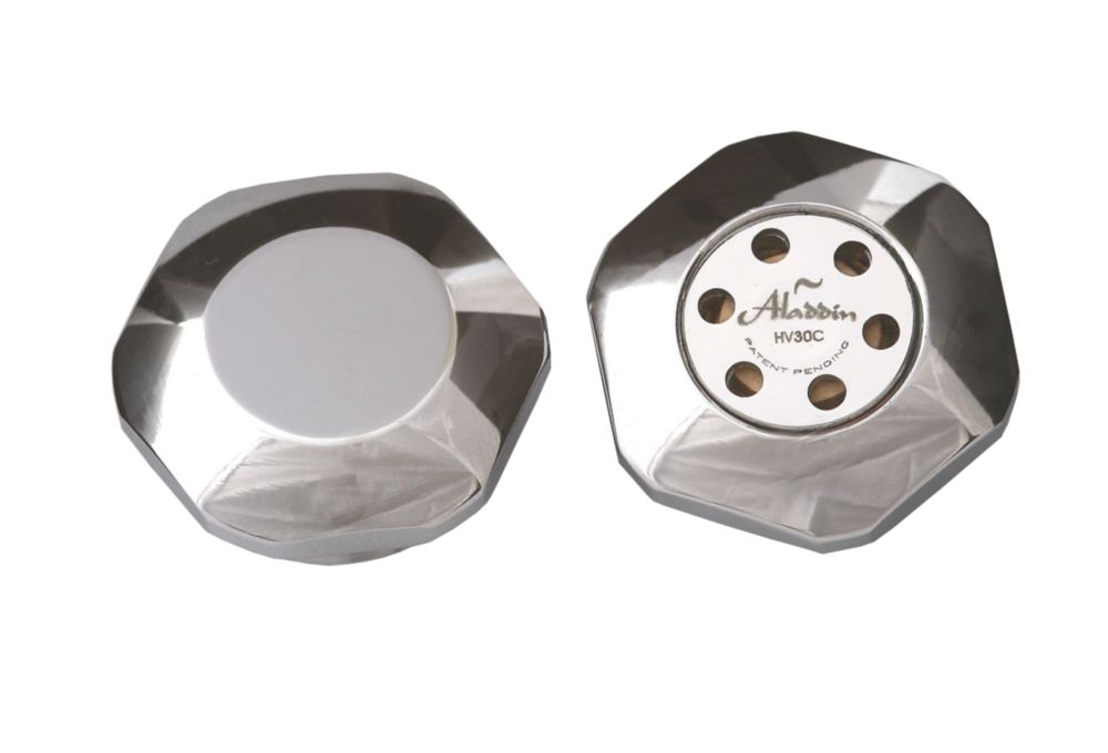 Aladdin HV30C 1/2 BSP Self-Bleed Auto Air Vent For Radiators With Blanking Plug - Chrome
