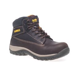 DeWalt Hammer    Safety Boots Brown Size 10