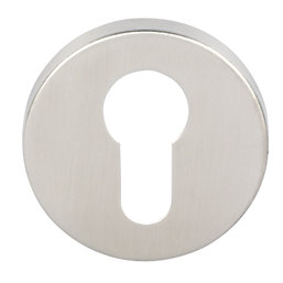 Eurospec  Fire Rated Euro Escutcheon (Pair) Satin Stainless Steel 54mm