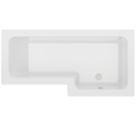 Vermont Shower Bath Right-Hand Acrylic No Tap Holes 1700mm