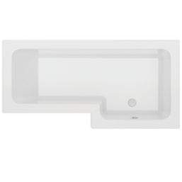 Vermont Shower Bath Right-Hand Acrylic No Tap Holes 1700mm