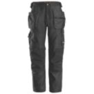 Snickers 6224 Work Trousers Black 30" W 30" L