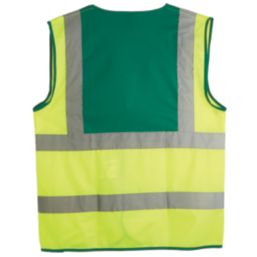 Pro RTX High Visibilty  Waistcoat Yellow / Paramedic Green Small 36" Chest
