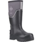 Muck Boots Grit S5 Size 11  Black & Grey  Safety Wellies