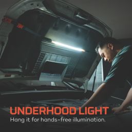 Nebo Bando 1K Rechargeable LED Worklight Storm Grey 1000lm