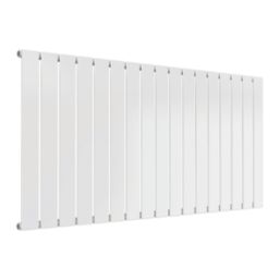 Reina Flat Single 600mm x 1254mm 3008BTU White Horizontal Designer Radiator
