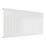 Reina Flat Single 600mm x 1254mm 3008BTU White Horizontal Designer Radiator
