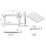 Essentials Rome Rectangular Shower Tray Gloss 1400mm x 900mm x 45mm
