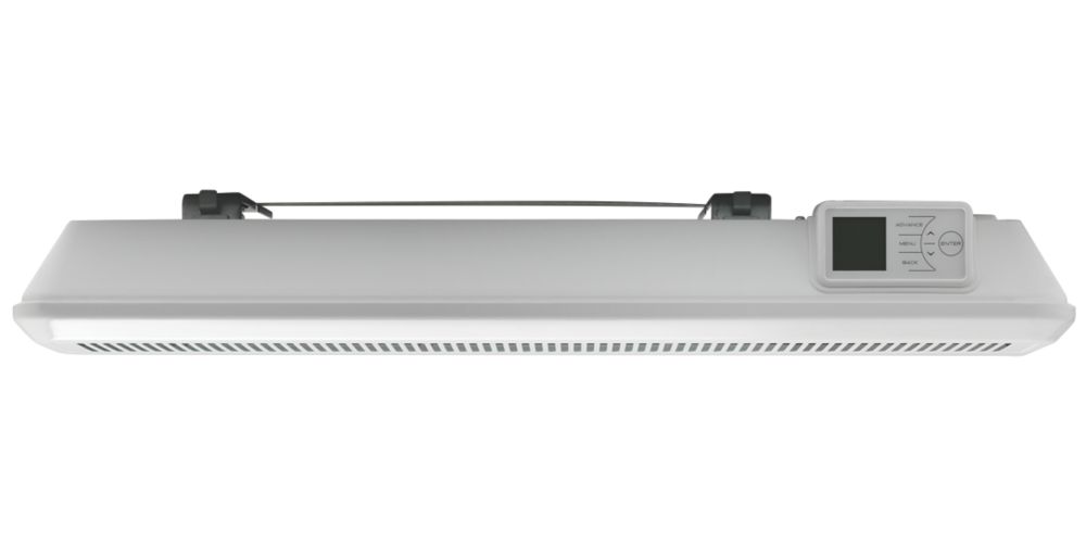 Creda TPRIII 200E Wall-Mounted Panel Heater 2000W 860mm x 430mm - Screwfix