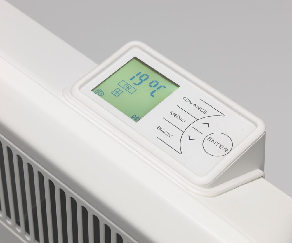 Creda TPRIII 200E Wall-Mounted Panel Heater 2000W 860mm x 430mm - Screwfix