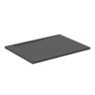 Ideal Standard i.life Ultraflat S Rectangular Shower Tray Jet Black 1200mm x 800mm x 30mm