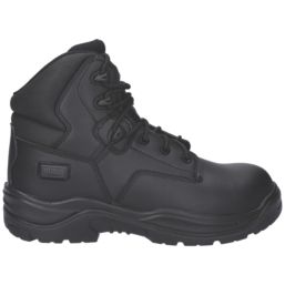 Magnum Precision Sitemaster CT CP Vegan Uniform Size 10  Black Water-Resistant  Safety Boots
