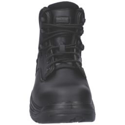 Magnum Precision Sitemaster CT CP Vegan Uniform Size 10  Black Water-Resistant  Safety Boots