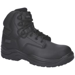 Magnum Precision Sitemaster CT CP Vegan Uniform Size 10  Black Water-Resistant  Safety Boots