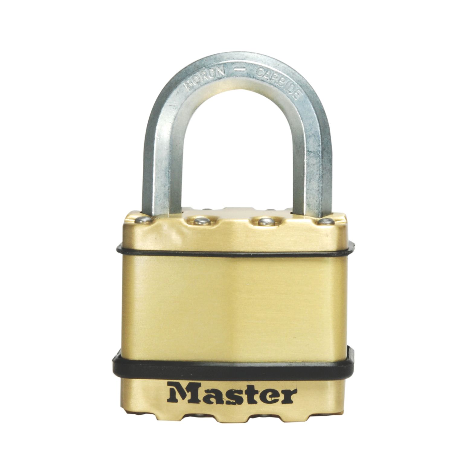 Master Lock Excell Weatherproof Padlock Brass 52mm (823KH)