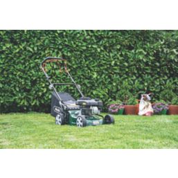 Webb best sale petrol lawnmower