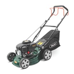 Webb WER410SP 41cm 132cc Self-Propelled Rotary Petrol Lawn Mower