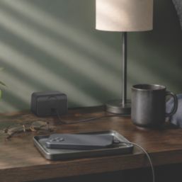 Masterplug 2-Outlet Type C Plug-In Power Hub Black 5A