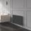 Reina 500mm x 605mm 2241BTU Anthracite Horizontal 3 Column Radiator