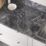 Wilsonart Matt Black Marble Effect Laminate Upstand 3000mm x 100mm x 20mm