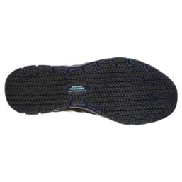 Skechers Ghenter Dagsby Size 6 Womens Black  Slip-On Occupational Work Trainers