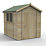 Forest Timberdale 6' 6" x 8' (Nominal) Apex Tongue & Groove Timber Shed with Assembly