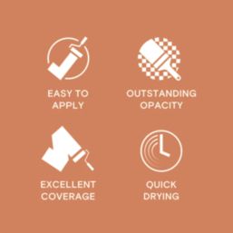 LickPro  5Ltr Orange 04 Vinyl Matt Emulsion  Paint