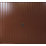 Gliderol Vertical 8' x 7' Non-Insulated Framed Steel Up & Over Garage Door Mahogany Brown