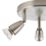 Saxby Amalfi Round 3-Light Spotlight Satin Nickel