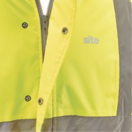 Site Battell Hi-Vis Pilot Jacket Yellow X Large 54" Chest