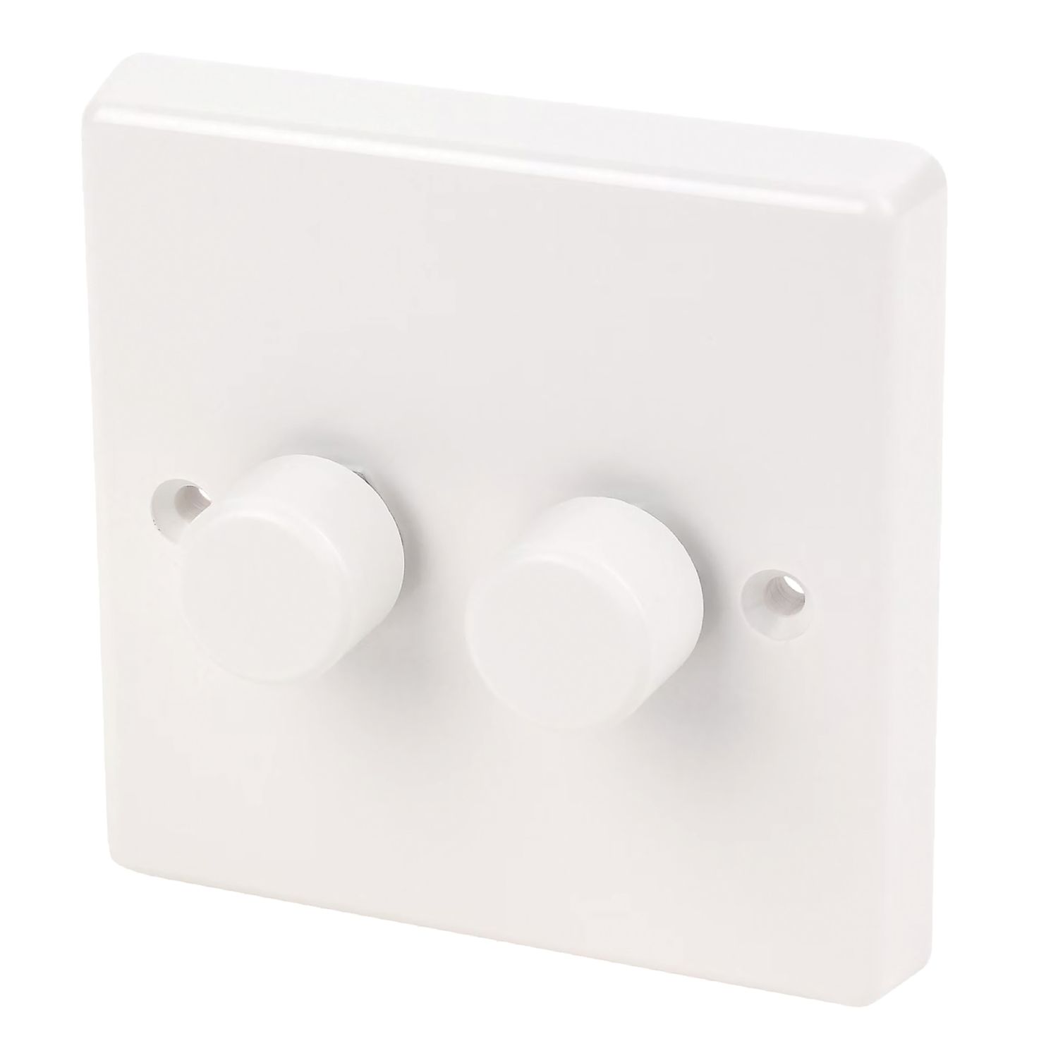 Varilight V-Pro 2-Gang Master Multi-Way LED Smart Dimmer Switch White (823YT)
