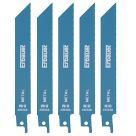Erbauer   Multi-Material Reciprocating Saw Blades 130mm 5 Pack