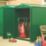 Asgard Centurion 5' x 7' 6" (Nominal) Apex Metal Shed Green