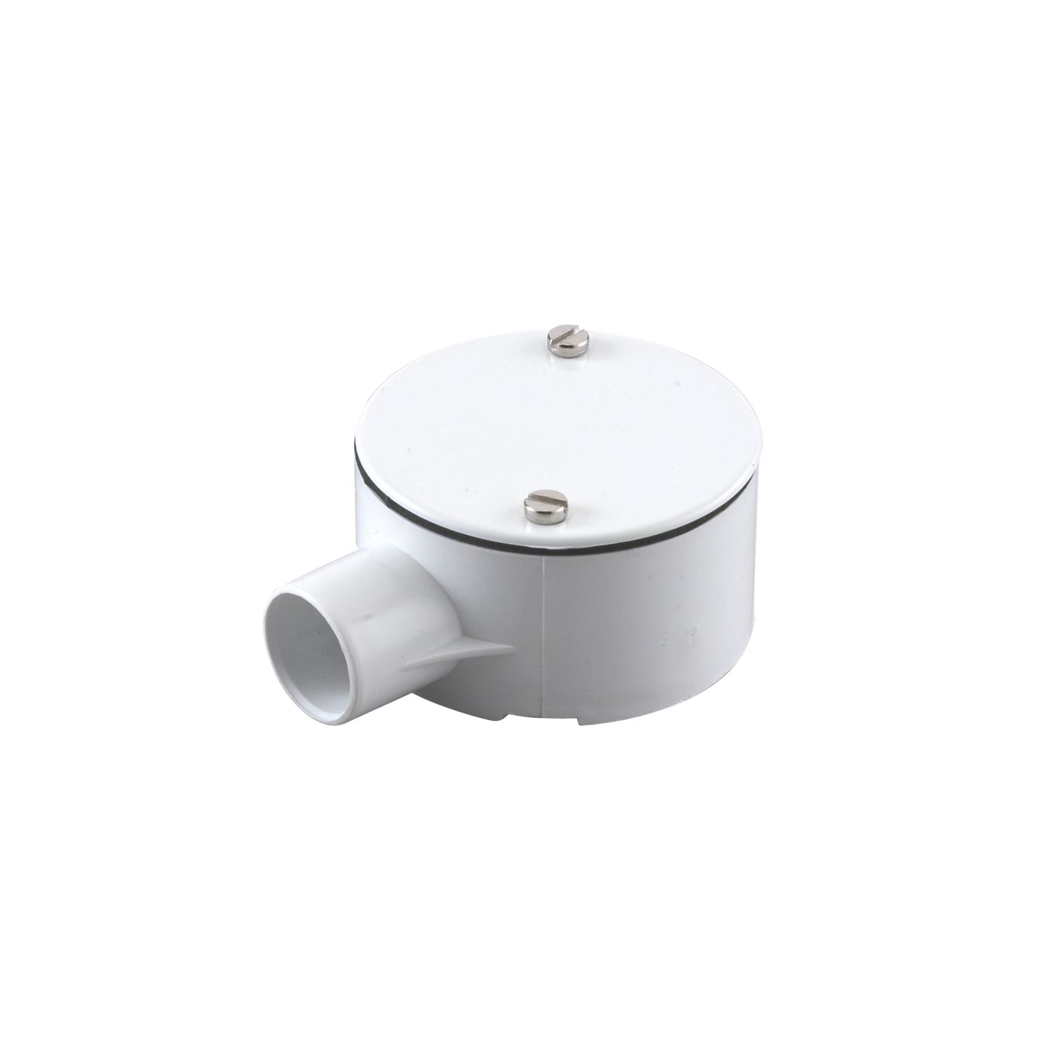 Tower 1 Way 20mm Terminal Box White (82434)
