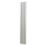 Glow 1800mm x 275mm 3224BTU Matt Chrome Vertical Designer Radiator