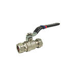 Lever Ball Valve Red / Blue 15mm