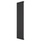 Ximax Fortuna 1800mm x 410mm 2952BTU Black Vertical Designer Radiator