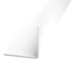 Essentials White Corner Profile 1m x 10mm x 10mm