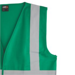 Pro RTX High Visibilty  Waistcoat Kelly Green 2X Large 52" Chest