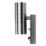 4lite Marinus Sleek Outdoor Up/Down Wall Light With PIR Sensor Stainless Steel
