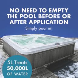 Jarder  CL-HTW-5L Hot Tub & Swimming Pool Winteriser  5Ltr