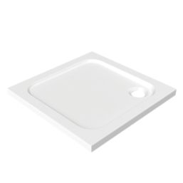 Essentials Rome Square Shower Tray Gloss 800mm x 800mm x 45mm